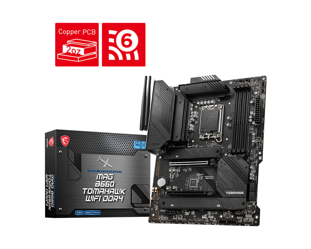 MSI MAG B660 TOMAHAWK WIFI DDR4